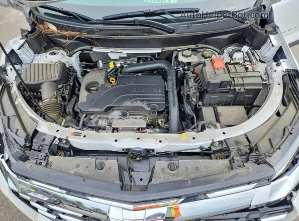 3GNAXHEG6SL307853 2025 CHEVROLET EQUINOX White Vista del compartimento del motor