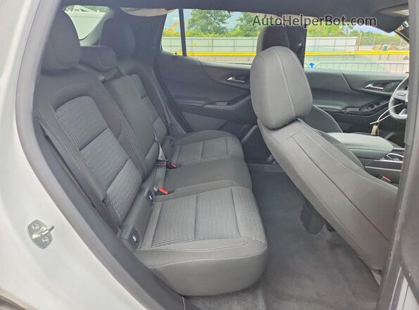 3GNAXHEG6SL307853 2025 CHEVROLET EQUINOX White Vista interior trasera