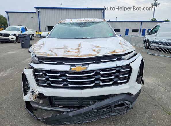 3GNAXHEG6SL307853 2025 CHEVROLET EQUINOX White Vista frontal