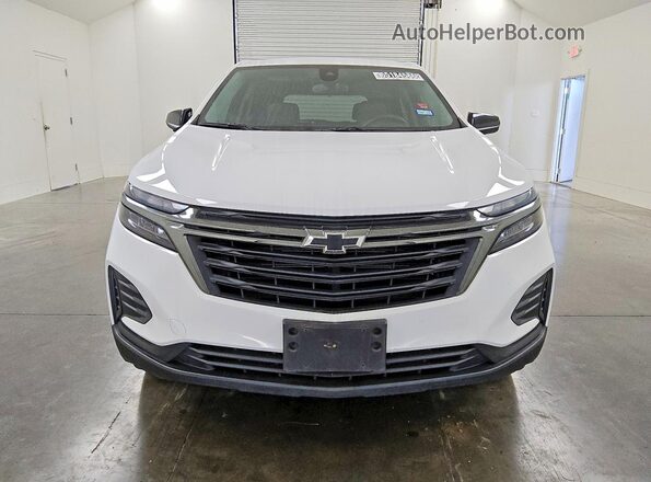3GNAXHEG7PL209681 2023 CHEVROLET EQUINOX White Вид спереду
