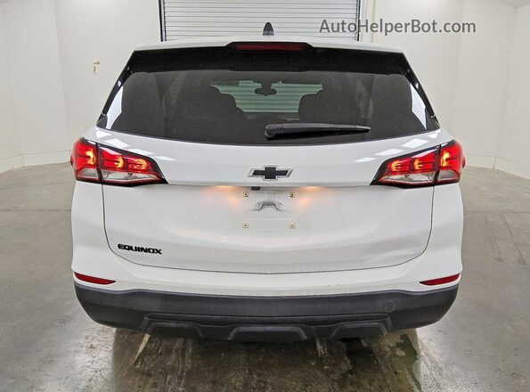 3GNAXHEG7PL209681 2023 CHEVROLET EQUINOX White Вид ззаду