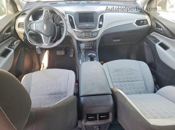 3GNAXHEG7PL210720 2023 CHEVROLET EQUINOX White Dashboard view