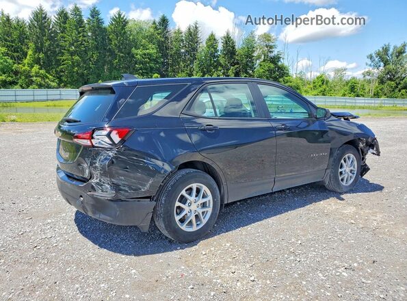 3GNAXHEG7RL101077 2024 CHEVROLET EQUINOX Black უკანა მარჯვენა