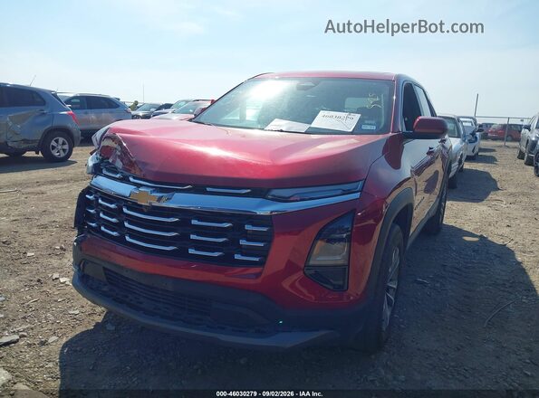 3GNAXHEG8TL208548 2026 CHEVROLET EQUINOX Red Առջևի ձախ երեք քառորդ տեսարան
