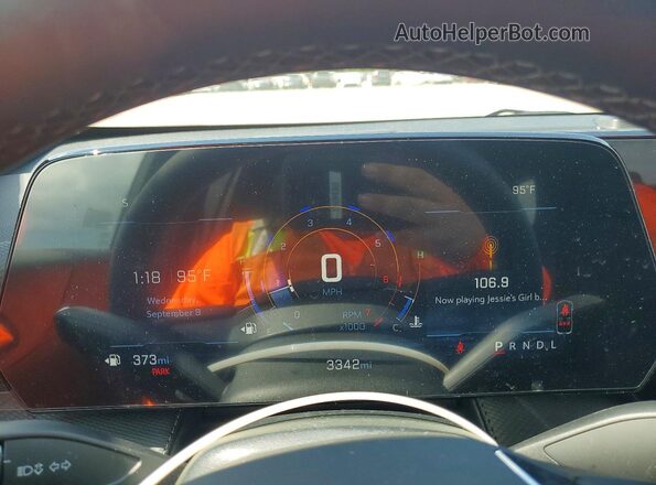 3GNAXHEGXTL461547 2026 CHEVROLET EQUINOX Blue Instrument cluster view