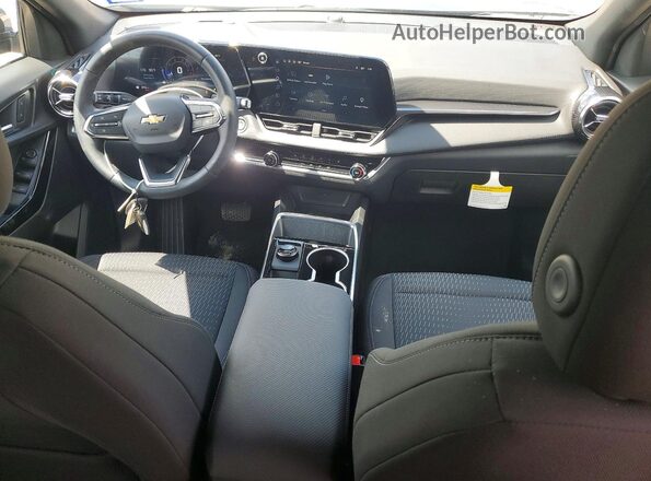 3GNAXHEGXTL461547 2026 CHEVROLET EQUINOX Blue Dashboard view
