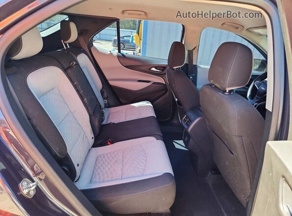3GNAXHEV2KS521114 2019 CHEVROLET EQUINOX Blue Widok tylnych siedzeń