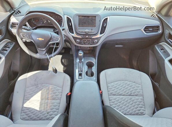 3GNAXHEV2KS521114 2019 CHEVROLET EQUINOX Blue Widok deski rozdzielczej