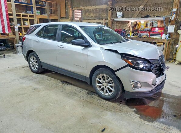 3GNAXHEV2LS681740 2020 CHEVROLET EQUINOX Silver Przód prawy