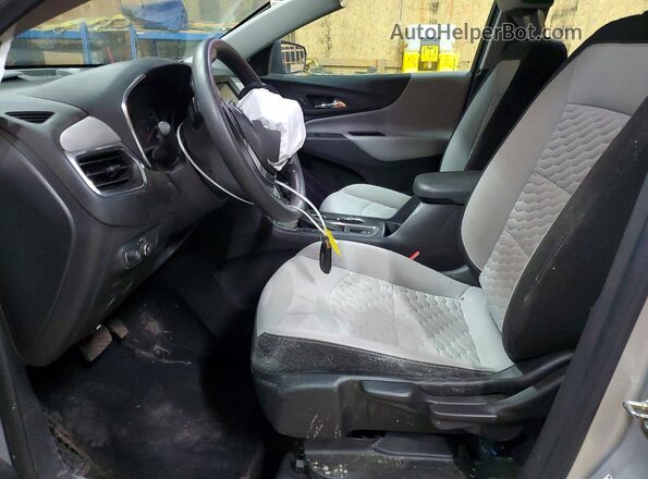3GNAXHEV2LS681740 2020 CHEVROLET EQUINOX Silver Widok wnętrza z przodu