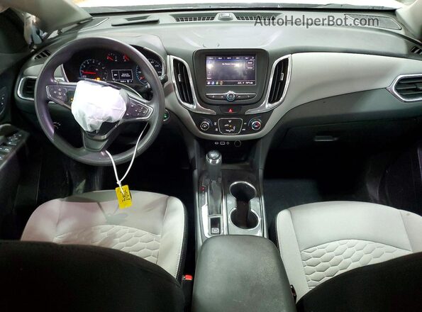 3GNAXHEV2LS681740 2020 CHEVROLET EQUINOX Silver Widok deski rozdzielczej