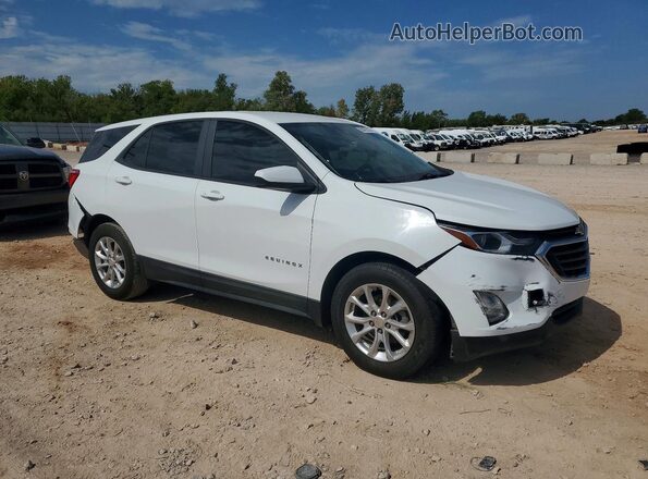 3GNAXHEV2LS729088 2020 CHEVROLET EQUINOX Белый Передняя правая четверть
