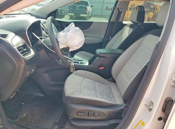 3GNAXHEV2LS729088 2020 CHEVROLET EQUINOX Белый Вид салона спереди