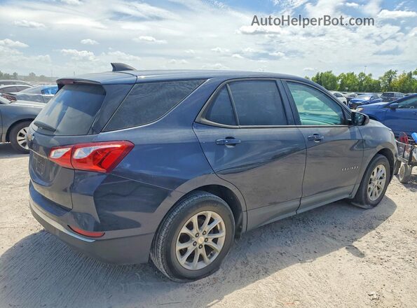 3GNAXHEV4JS553268 2018 CHEVROLET EQUINOX Blue Tył prawy