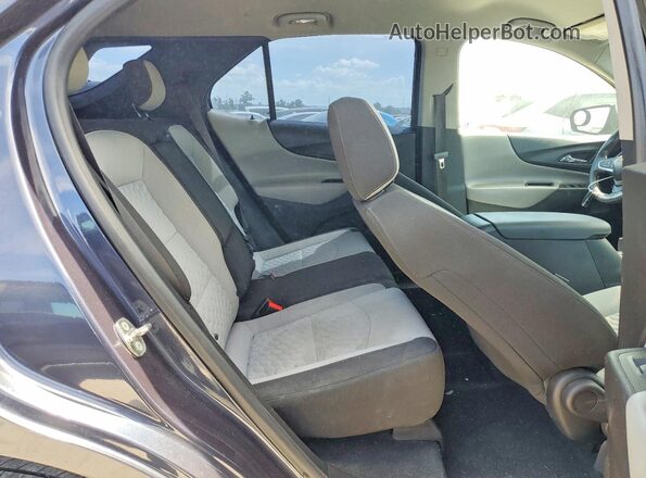 3GNAXHEV4JS553268 2018 CHEVROLET EQUINOX Blue Widok wnętrza z tyłu