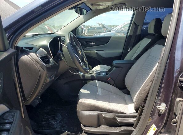 3GNAXHEV4JS553268 2018 CHEVROLET EQUINOX Blue Widok wnętrza z przodu