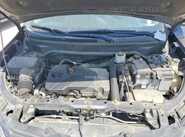 3GNAXHEV4JS553268 2018 CHEVROLET EQUINOX Blue Widok komory silnika