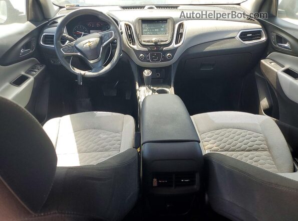 3GNAXHEV4JS553268 2018 CHEVROLET EQUINOX Blue Widok deski rozdzielczej