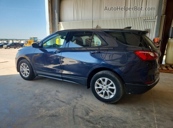 3GNAXHEV5JS640628 2018 CHEVROLET EQUINOX Blue Tył lewy