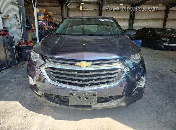 3GNAXHEV5JS640628 2018 CHEVROLET EQUINOX Blue Widok z przodu