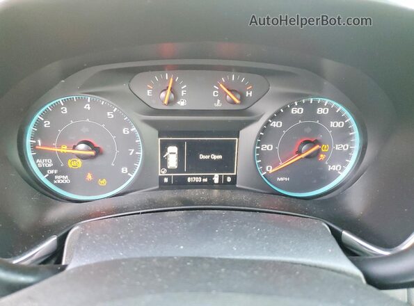3GNAXHEV6LS609066 2020 CHEVROLET EQUINOX Gray Սարքավորումների վահանակի տեսք
