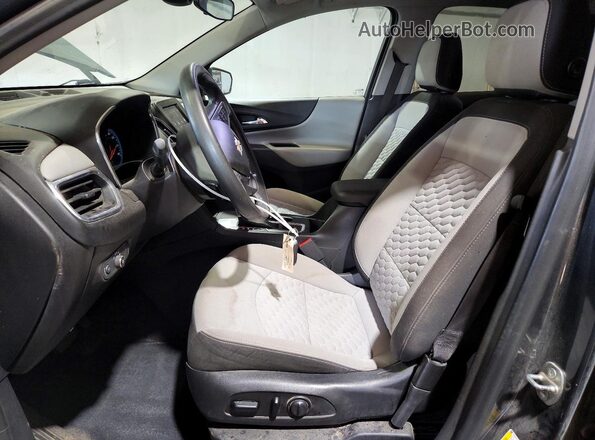3GNAXHEV7LS535494 2020 CHEVROLET EQUINOX Gray Вид салону спереду