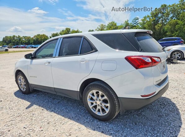 3GNAXHEV7LS680292 2020 CHEVROLET EQUINOX White Trasero izquierdo