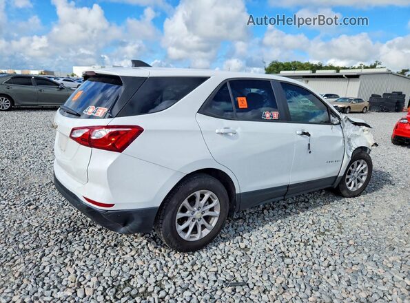 3GNAXHEV8MS166615 2021 CHEVROLET EQUINOX White Задня права чверть