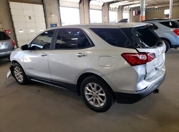 3GNAXHEV9MS117522 2021 CHEVROLET EQUINOX Silver Trasero izquierdo