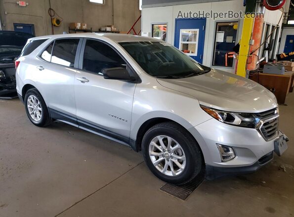 3GNAXHEV9MS117522 2021 CHEVROLET EQUINOX Silver Delantero derecho