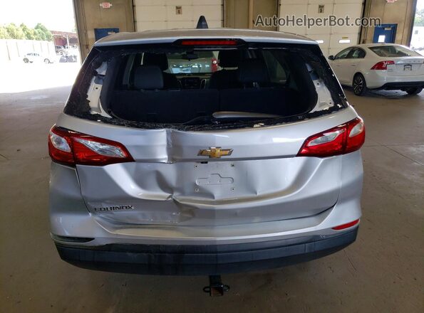 3GNAXHEV9MS117522 2021 CHEVROLET EQUINOX Silver Vista trasera