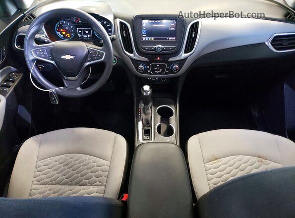 3GNAXHEV9MS117522 2021 CHEVROLET EQUINOX Silver Vista del salpicadero