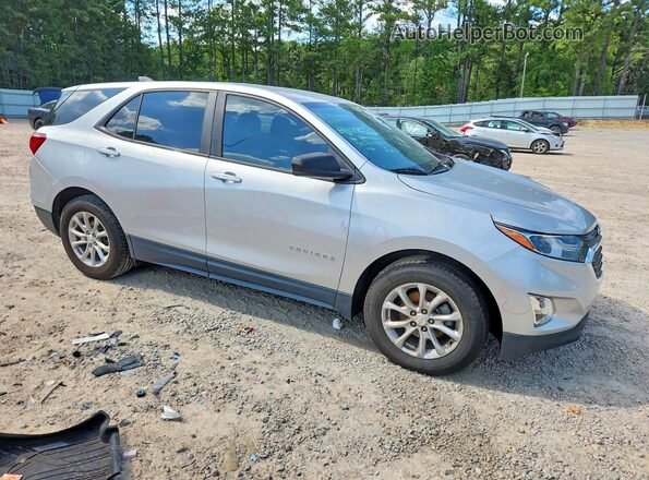 3GNAXHEVXLS518897 2020 CHEVROLET EQUINOX Silver Delantero derecho
