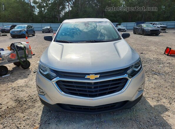 3GNAXHEVXLS518897 2020 CHEVROLET EQUINOX Silver Vista frontal
