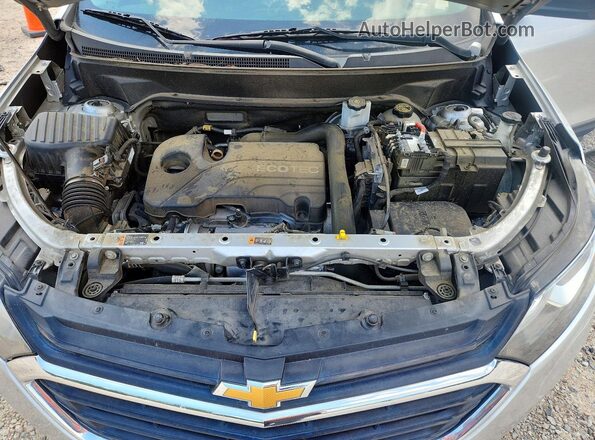 3GNAXHEVXLS518897 2020 CHEVROLET EQUINOX Silver Vista del compartimento del motor