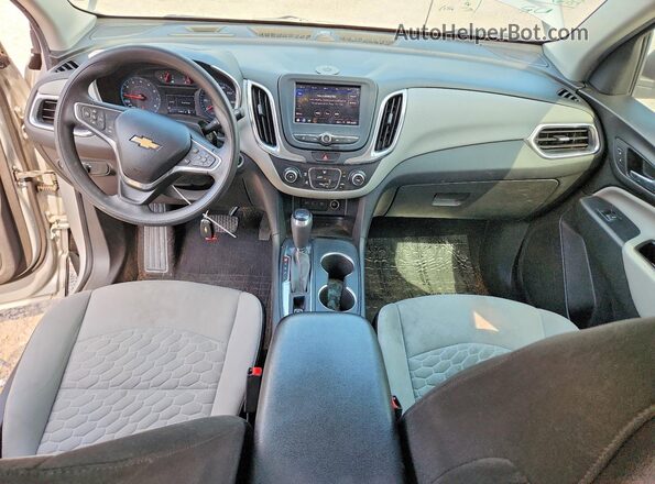 3GNAXHEVXLS518897 2020 CHEVROLET EQUINOX Silver Vista del salpicadero