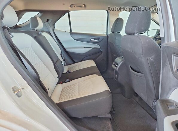 3GNAXHEVXMS107971 2021 CHEVROLET EQUINOX White Widok wnętrza z tyłu