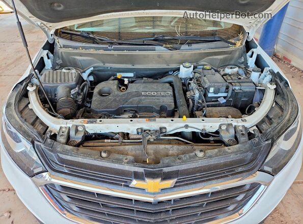 3GNAXHEVXMS107971 2021 CHEVROLET EQUINOX White Widok komory silnika