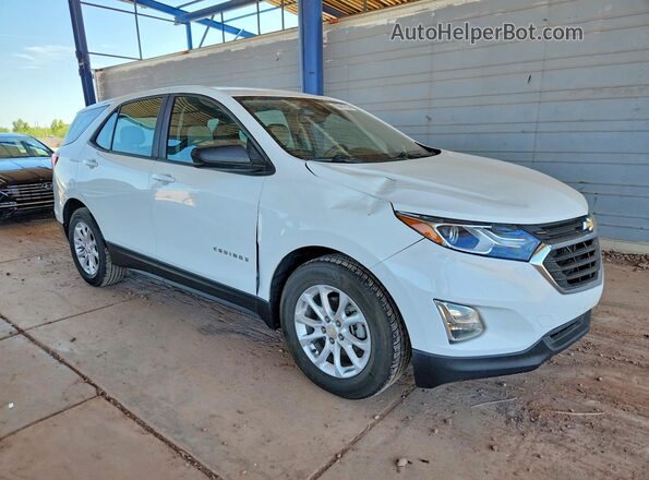 3GNAXHEVXMS107971 2021 CHEVROLET EQUINOX White Przód prawy