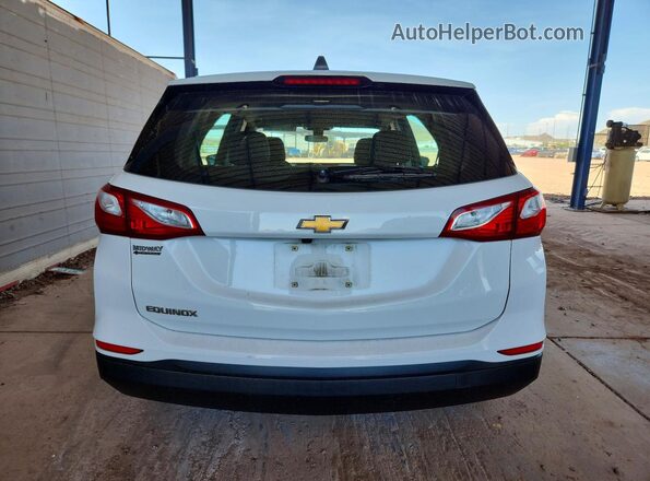 3GNAXHEVXMS107971 2021 CHEVROLET EQUINOX White Widok z tyłu