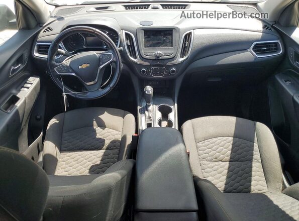 3GNAXJEV0KS623356 2019 CHEVROLET EQUINOX Gray Вид панелі приладів