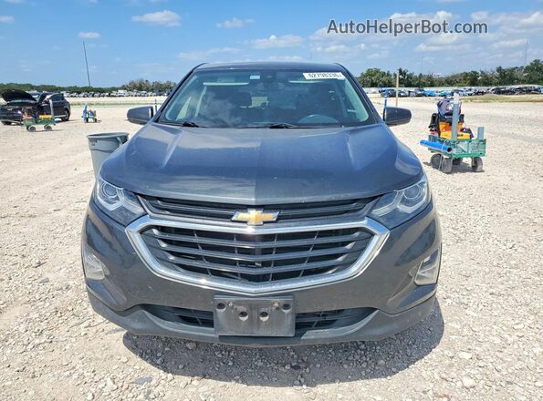 3GNAXJEV0KS623356 2019 CHEVROLET EQUINOX Gray Вид спереду