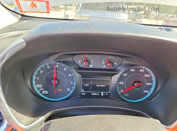 3GNAXJEV2JS649410 2018 CHEVROLET EQUINOX Gray ხელსაწყოთა პანელის ხედი