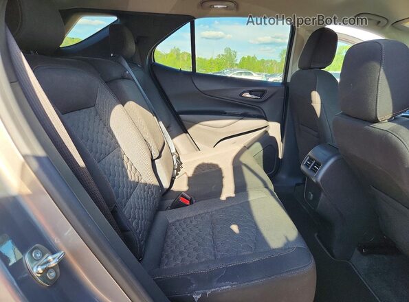3GNAXJEV2JS649410 2018 CHEVROLET EQUINOX Gray უკანა სალონის ხედი