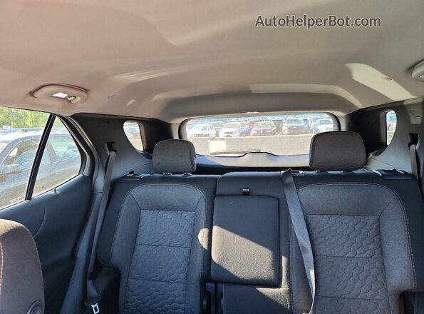 3GNAXJEV2JS649410 2018 CHEVROLET EQUINOX Gray უკანა სავარძლების ხედი