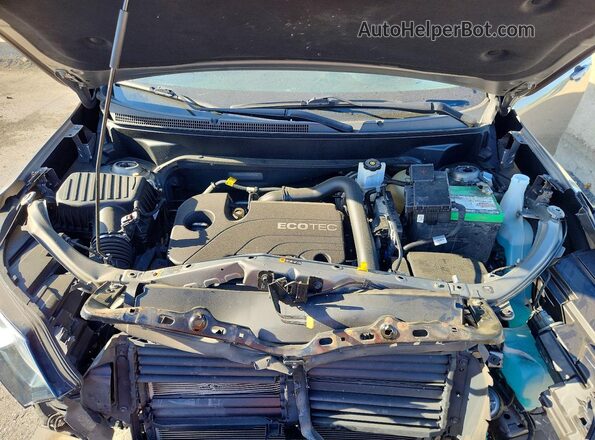 3GNAXJEV2JS649410 2018 CHEVROLET EQUINOX Gray ძრავის განყოფილების ხედი
