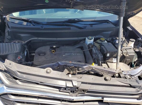 3GNAXJEV5JL122410 2018 CHEVROLET EQUINOX Черный Вид подкапотного пространства