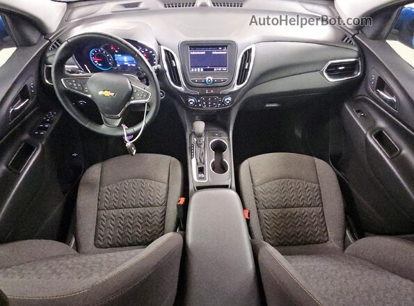 3GNAXKEG6RS114809 2024 CHEVROLET EQUINOX Синий Вид панели приборов