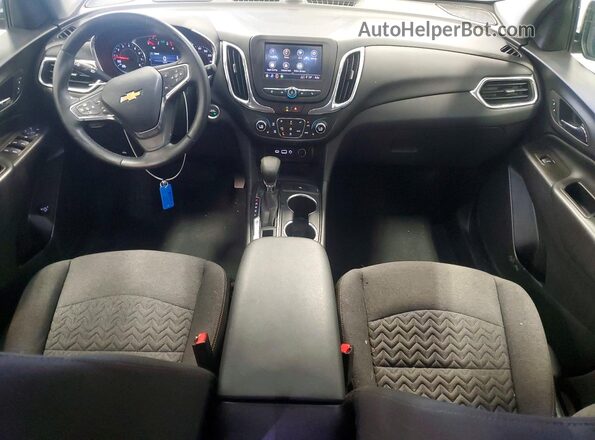 3GNAXKEG7PS210204 2023 CHEVROLET EQUINOX Серебряный Вид панели приборов