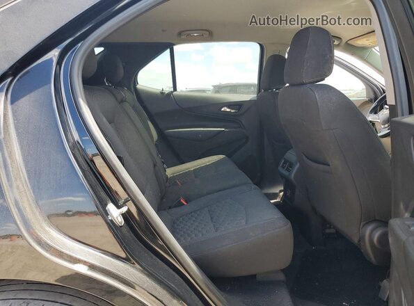 3GNAXKEV1LL272006 2020 CHEVROLET EQUINOX Black Rear seats view